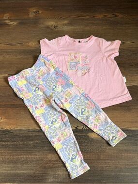 Little Me Sport Swing Top & Leggings Set